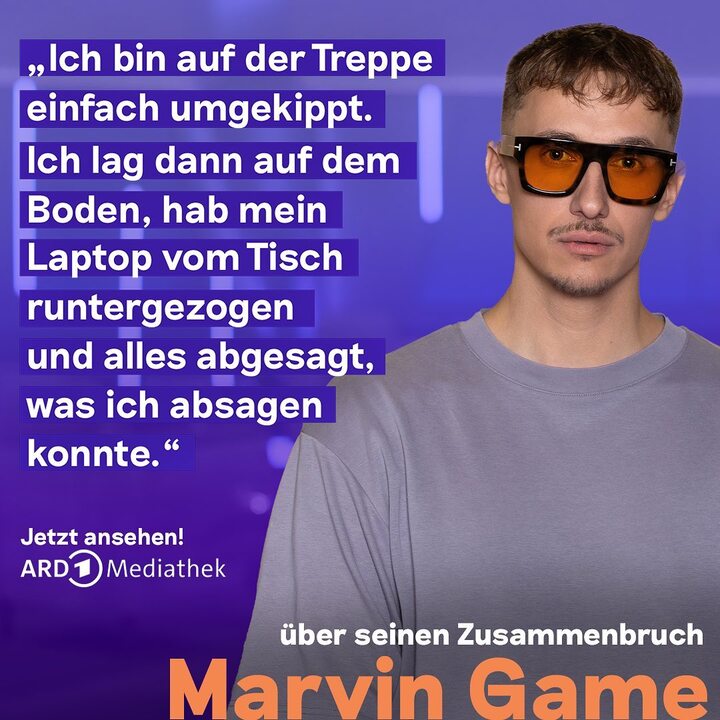 funk | Über Jahre arbeitet Rapper Marvin Game aka @nichtd...